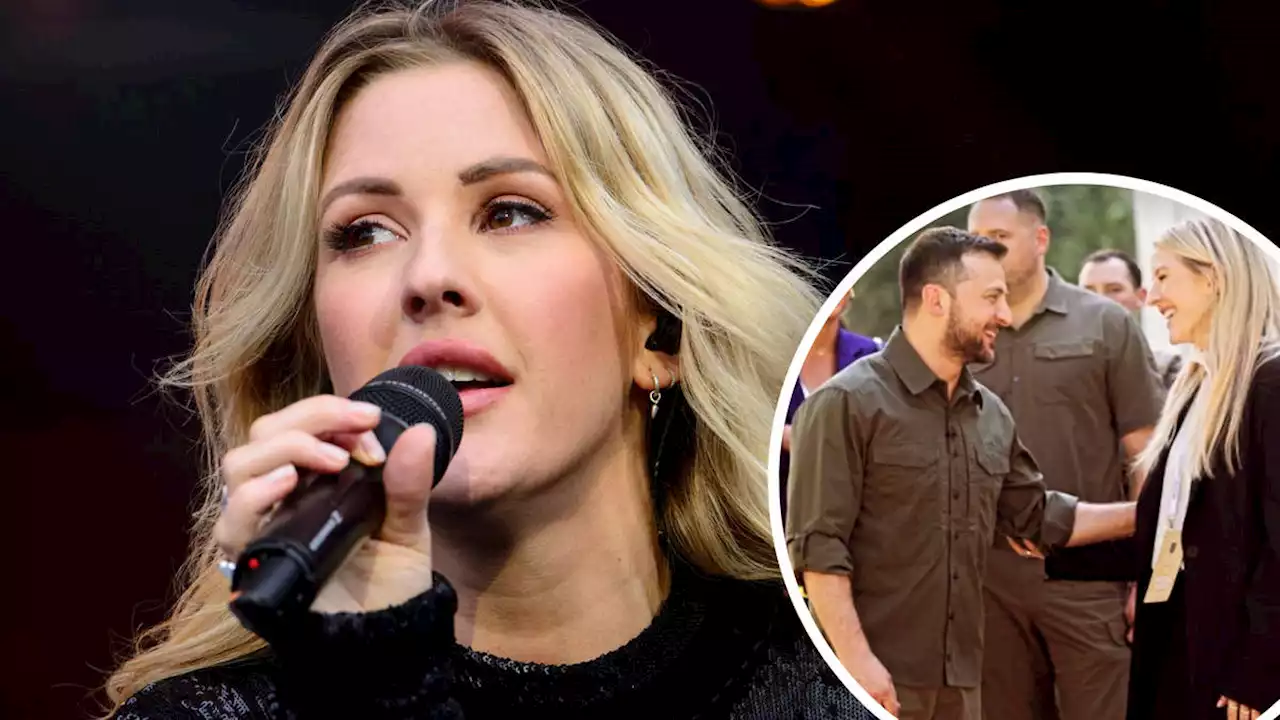 Singer Ellie Goulding shares 'emotional journey' as she reveals she visited Kyiv