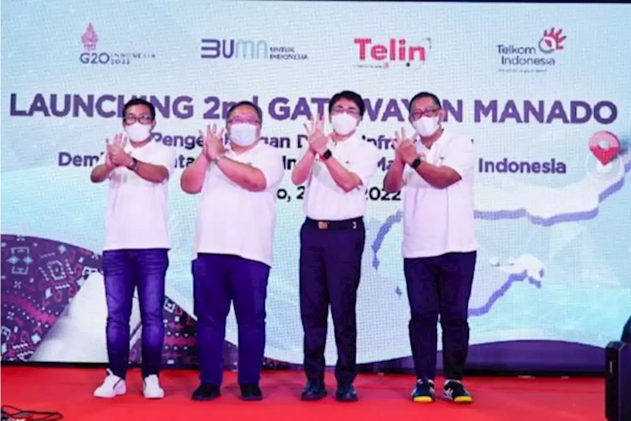 Resmikan Gateway Manado, Akses Internet Cepat Kelas Dunia Siap Hadir di Kawasan Timur Indonesia