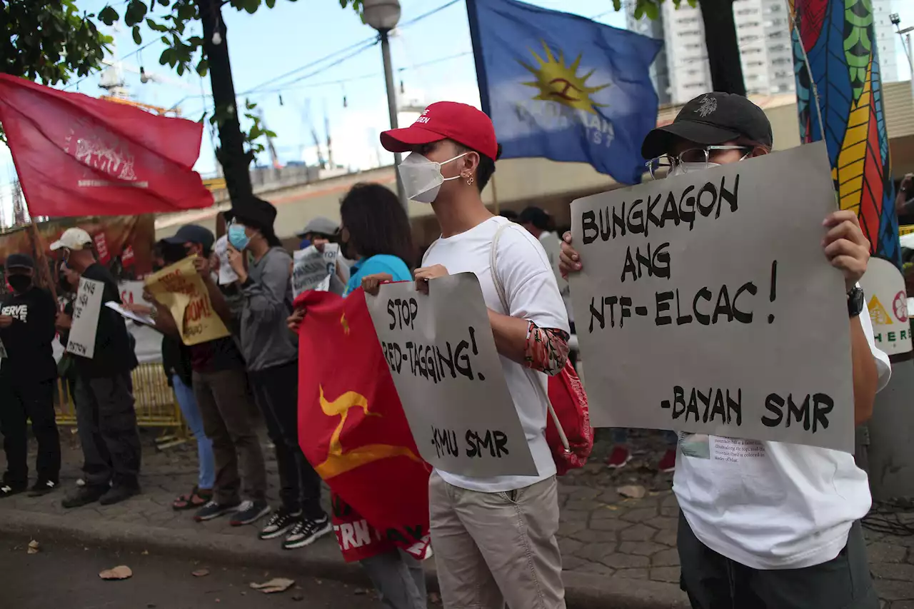 Protest rallies in Davao, GenSan greet first SONA of Marcos