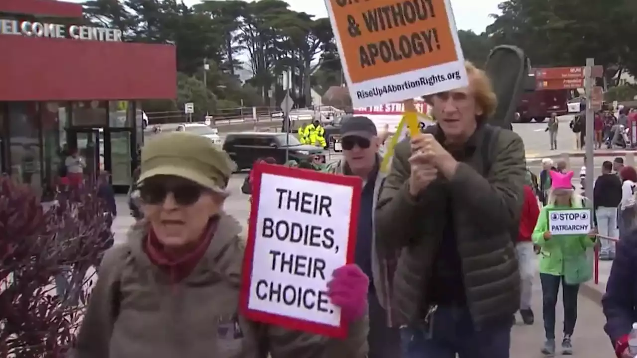 Rallying for Abortion Rights in San Francisco