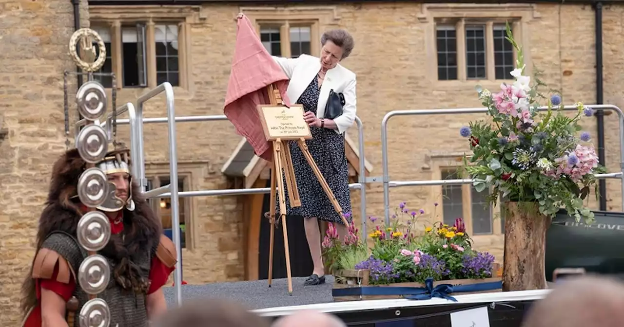 Princess Anne opens new heritage centre near Wellingborough