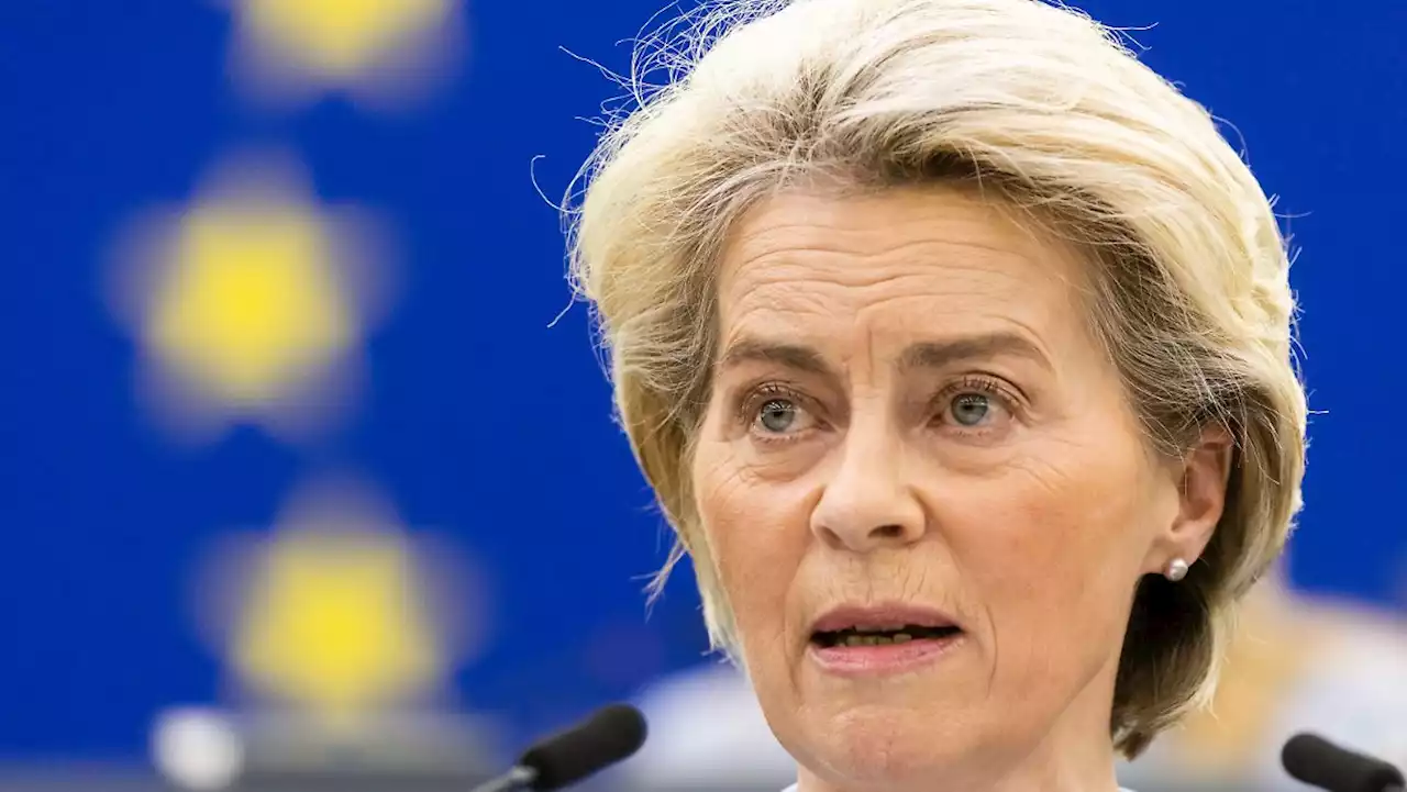 Von der Leyen verteidigt EU-Notfallplan in Energiekrise