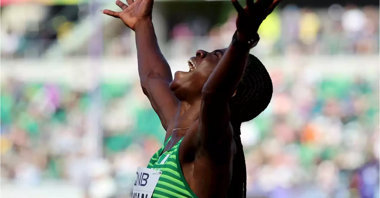 Nigeria's Amusan breaks 100 metres hurdles world record