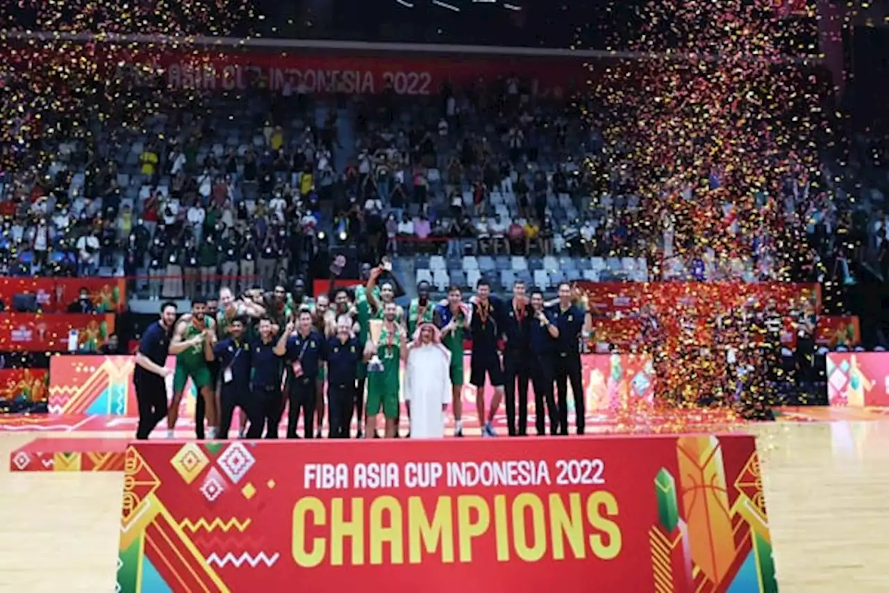 Juara Piala FIBA Asia 2022, Australia Pertahankan Gelar