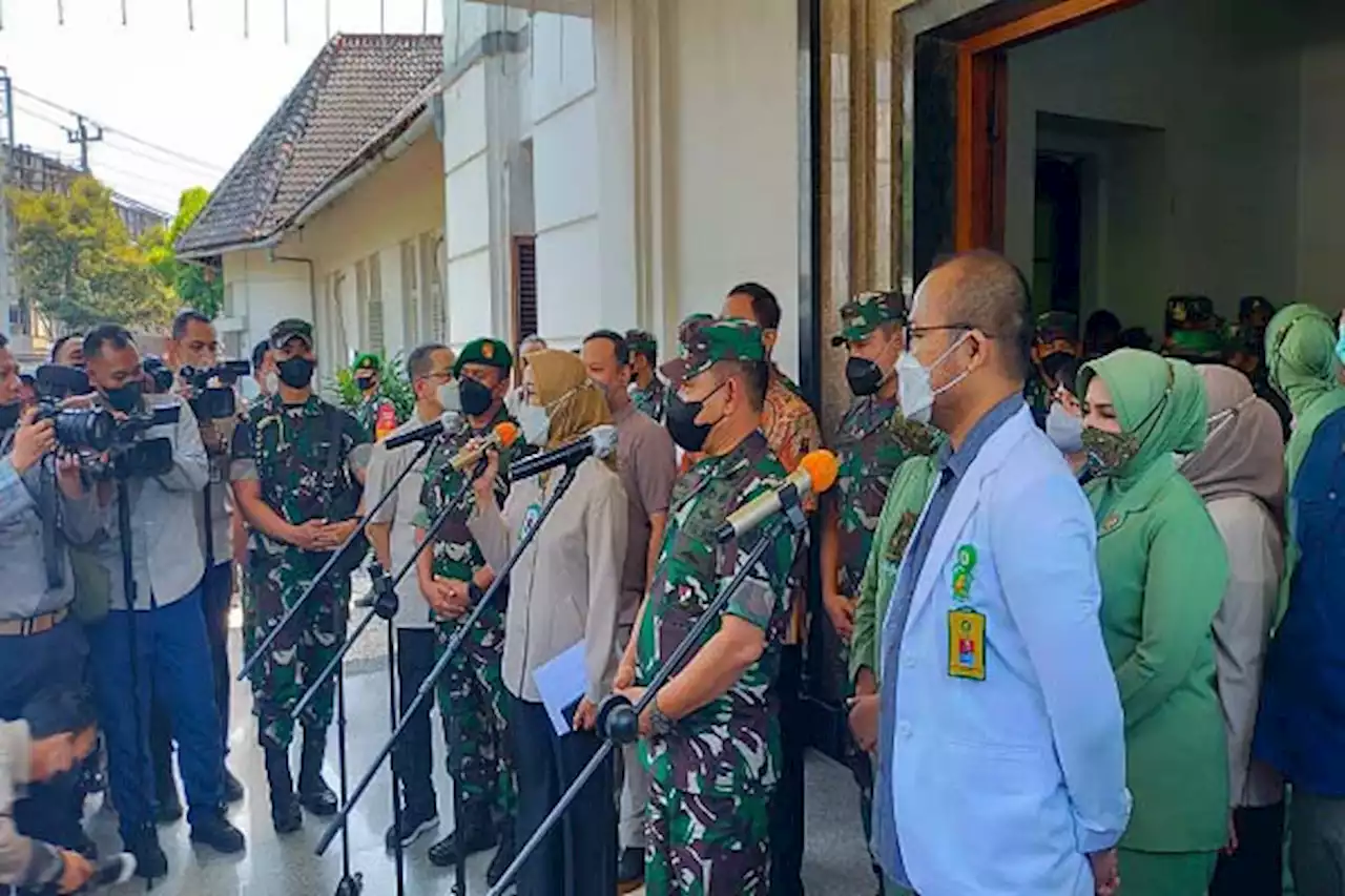 Kasad Jenguk Istri TNI Ditembak di Semarang, Begini Kondisi Korban