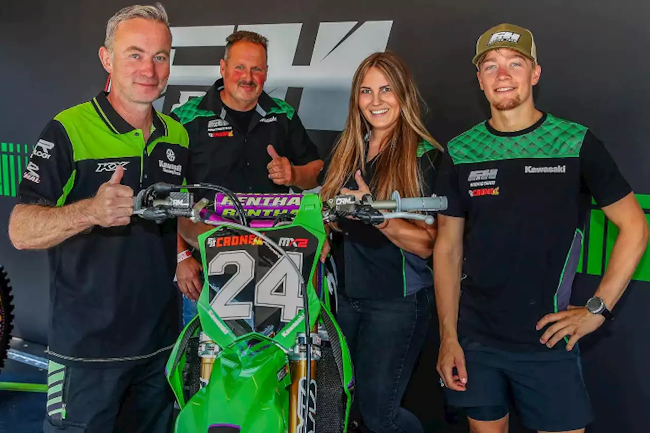 Offiziell: Kevin Horgmo verlängert mit F&H Kawasaki