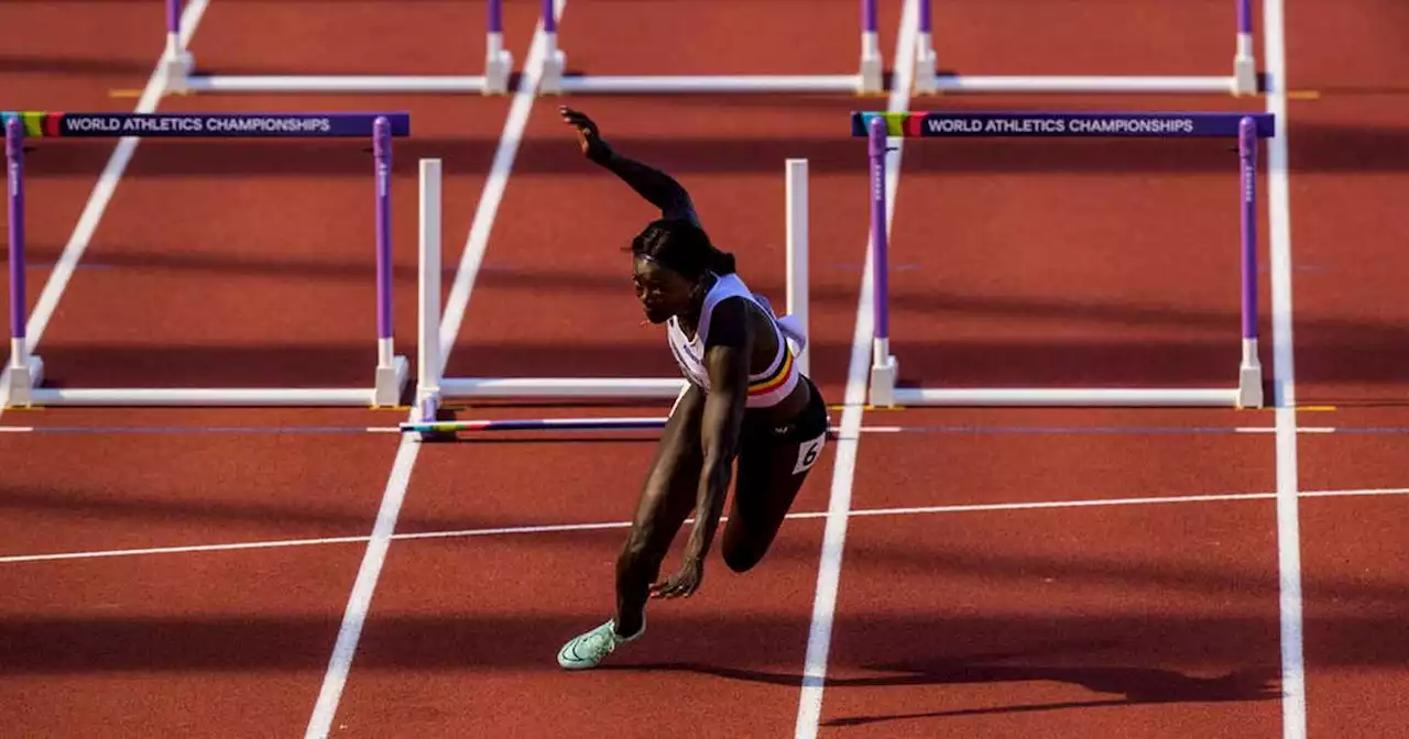 Leichtathletik-WM: Hürdensprinterin Zagré stürzt Zentimeter vorm Ziel bei Solorennen