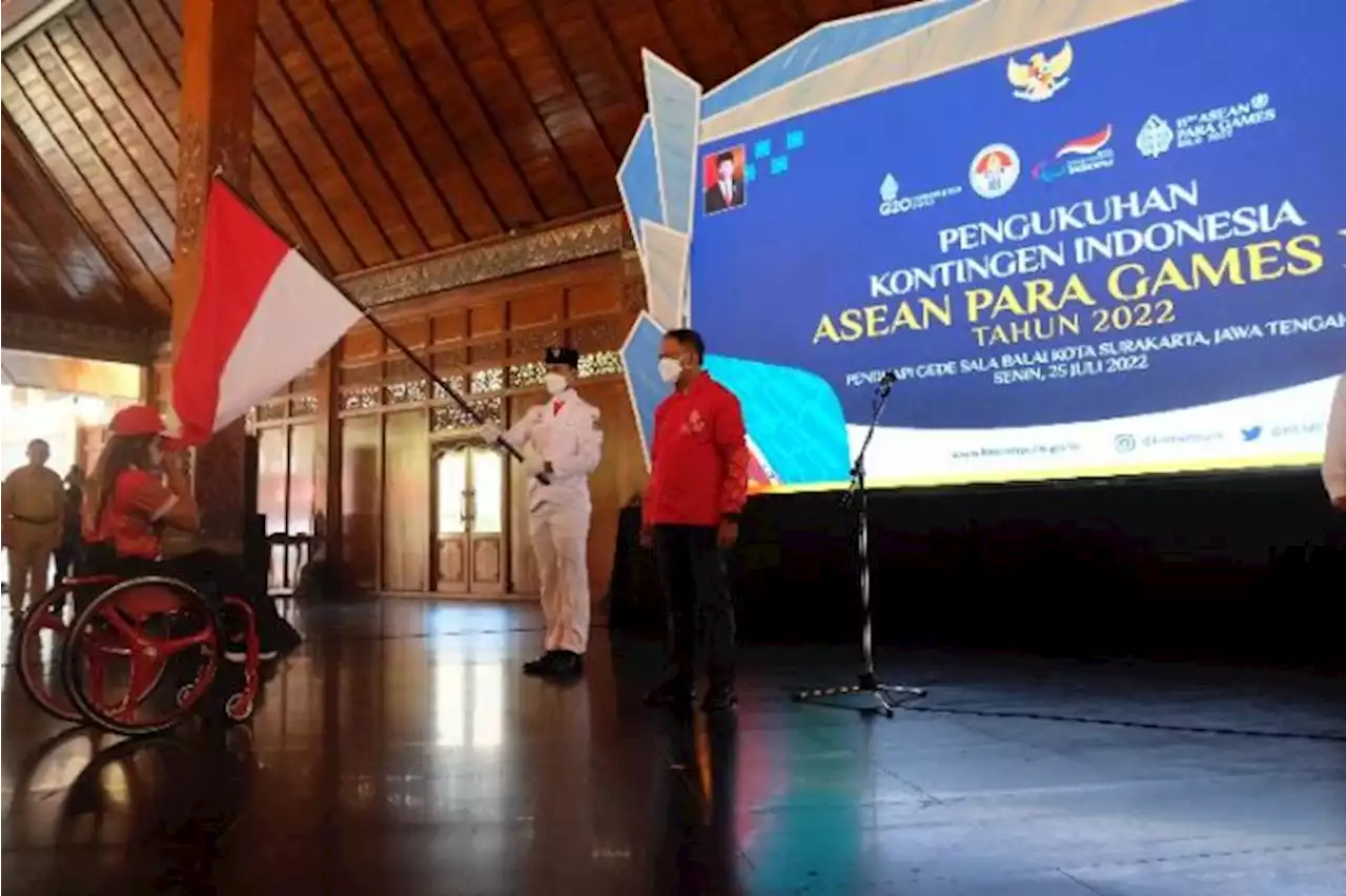 Menpora Kukuhkan Kontingen Indonesia untuk ASEAN Para Games 2022, Yakin Juara Umum