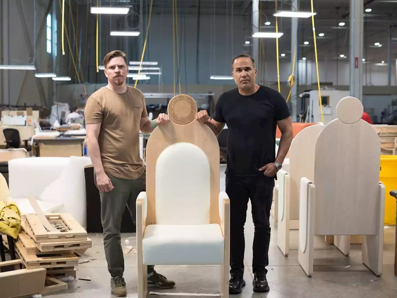 'All hands were on deck:' Ontario company tasked with designing chairs for Pope visit