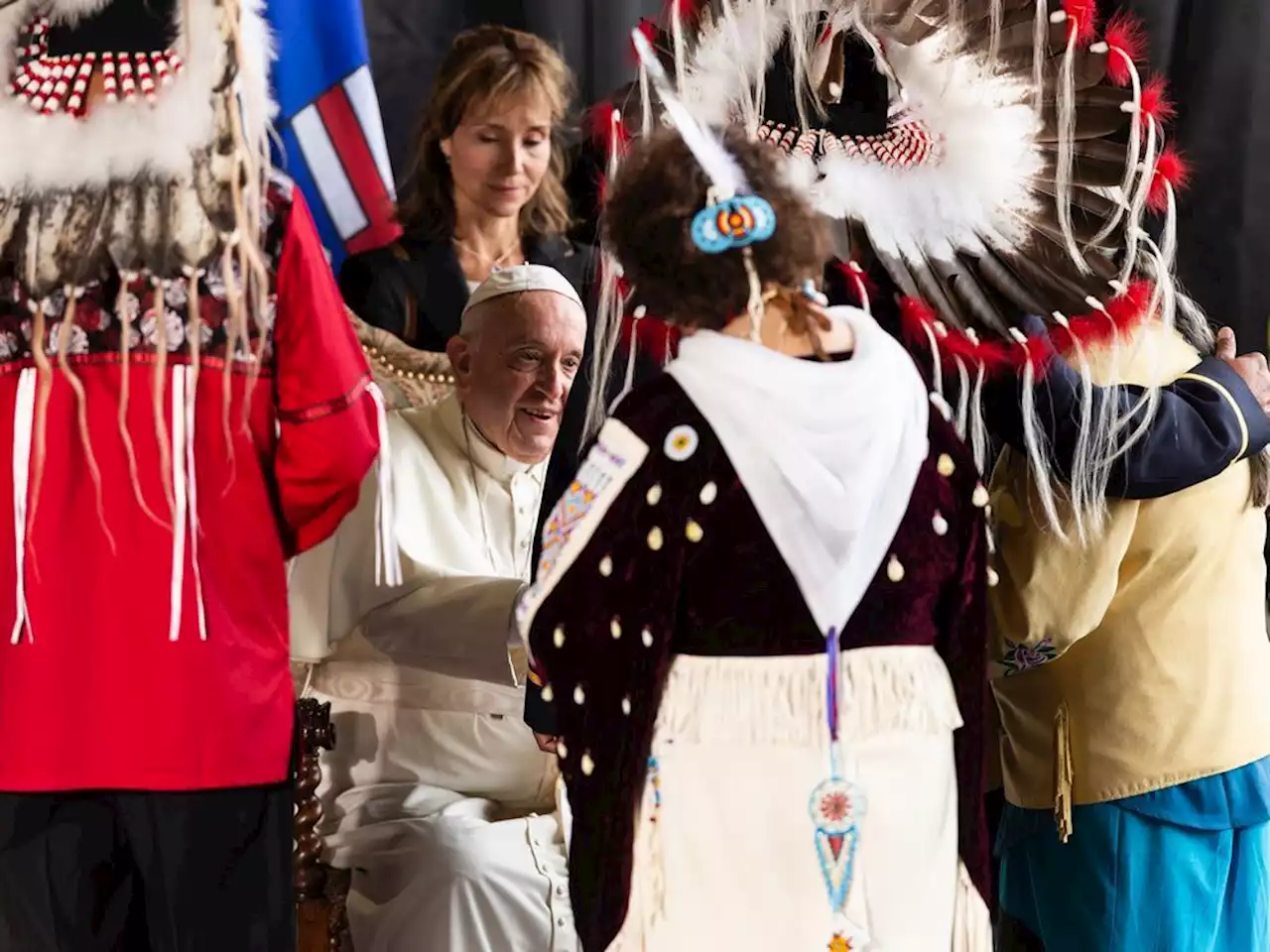 Photos: Pope Francis arrives in Edmonton