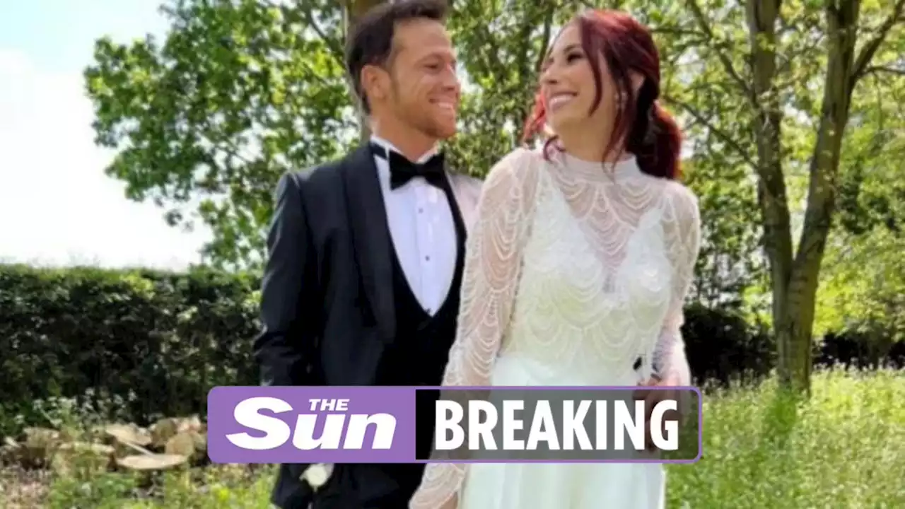 Stacey Solomon & Joe Swash marry in front of Loose Women stars with Arg as DJ