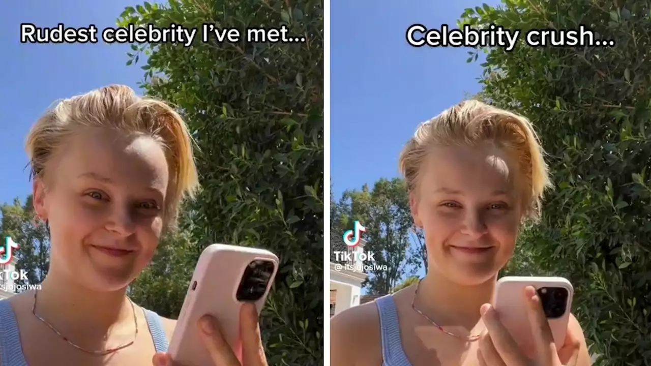 JoJo Siwa Reveals Rudest Celebrity She's Met in TikTok Challenge