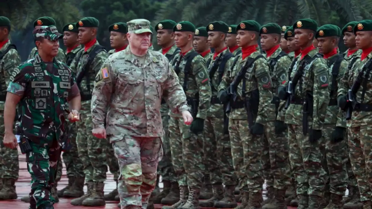 Jelang Latihan Bersama “Garuda Shield,” Petinggi Tentara AS dan Indonesia Bertemu di Cilangkap