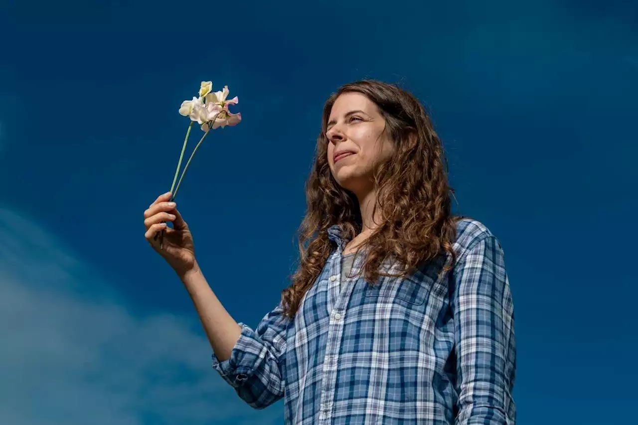 Meet the support worker aiming to be a sustainable florist from her allotment in Leeds