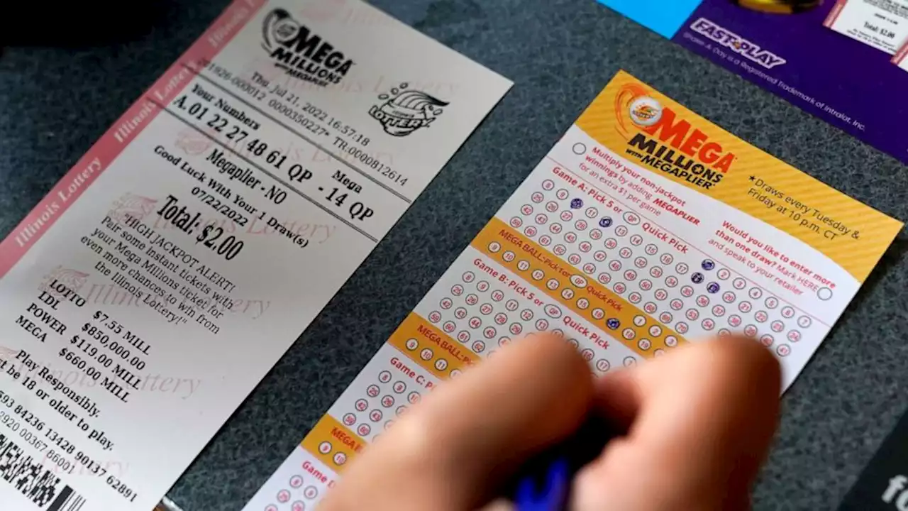 Mega Millions jackpot reaches $810M, 3rd highest in game's history