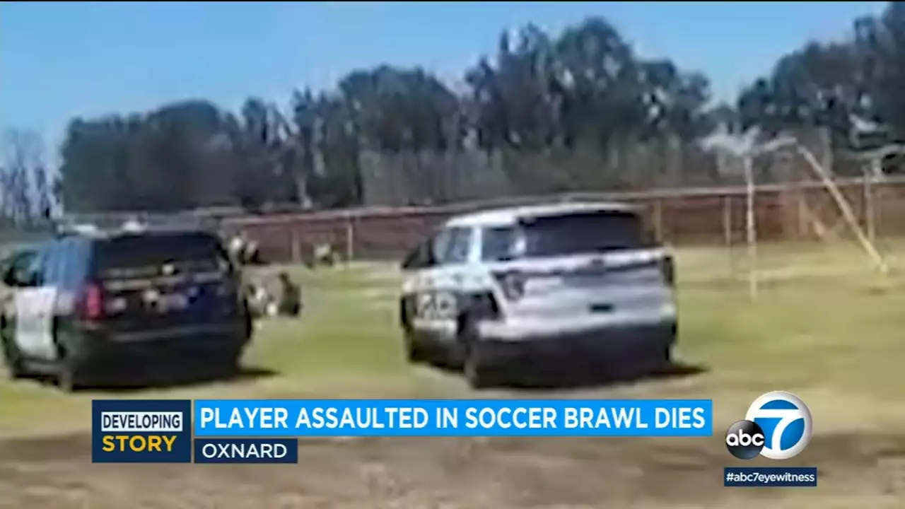 Soccer player dies weeks after brawl at Oxnard school field