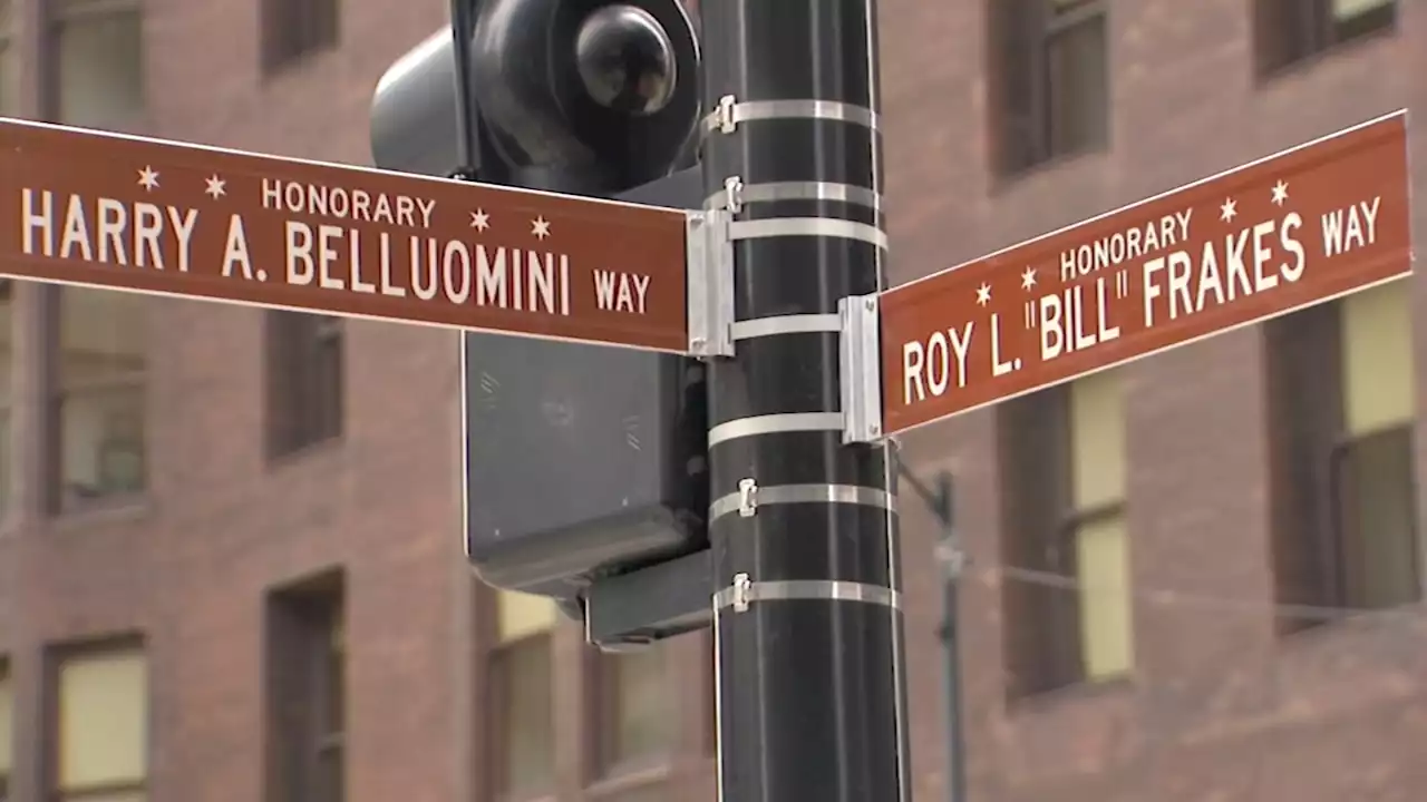 Street dedication honors US marshals killed by inmate trying to escape Dirksen Federal Courthouse