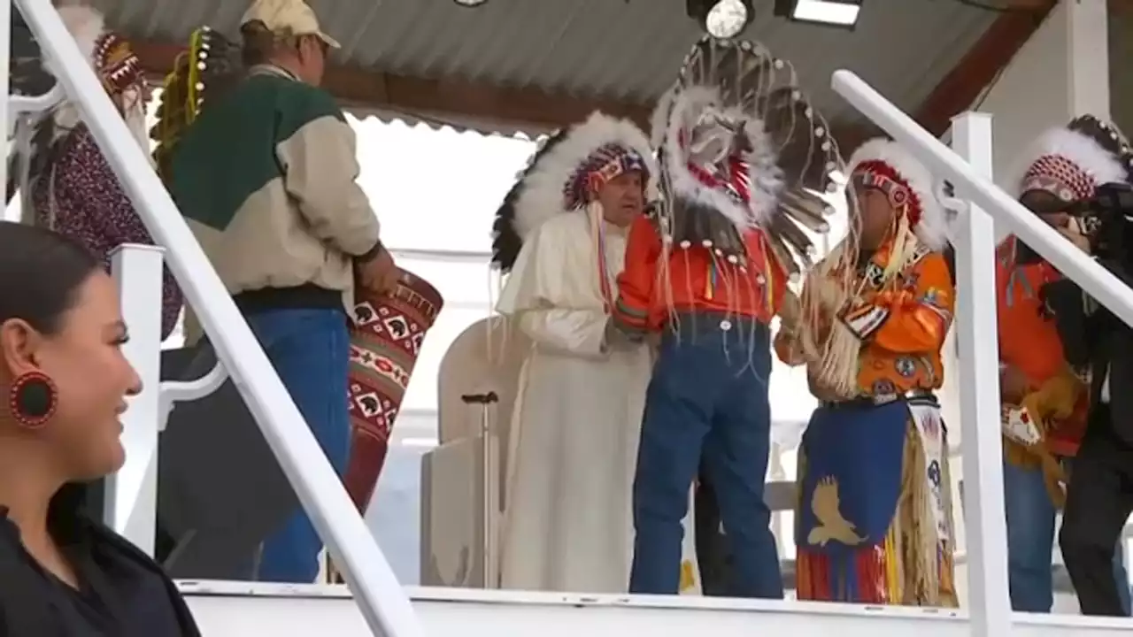 Pope Francis apologizes to Indigenous people during trip to Canada