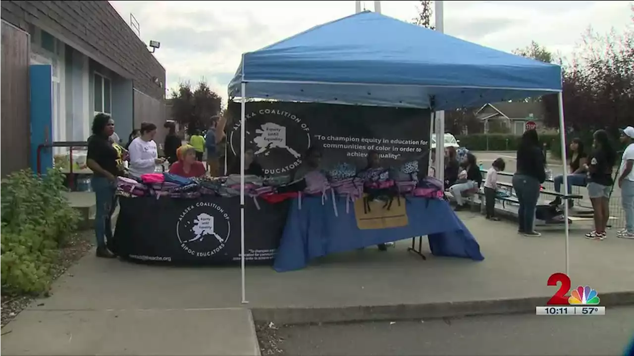 Alaska Coalition of Bipoc Educators hosts Back To School Jam backpack drive