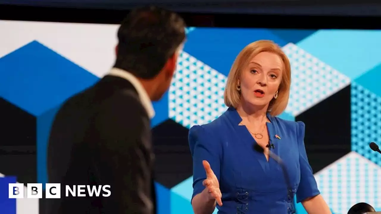 Tory leadership: Rishi Sunak and Liz Truss in fiercest clash yet over tax