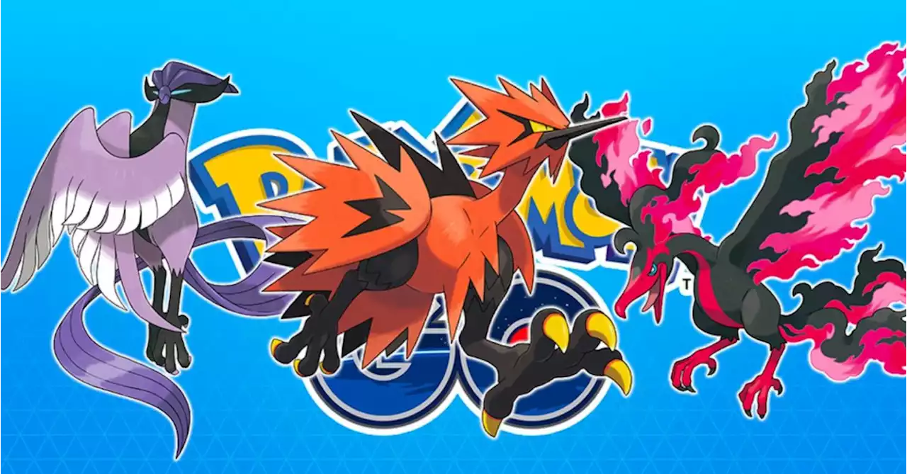 Galarian Articuno, Zapdos, & Moltres Get Surprise Pokémon GO Release