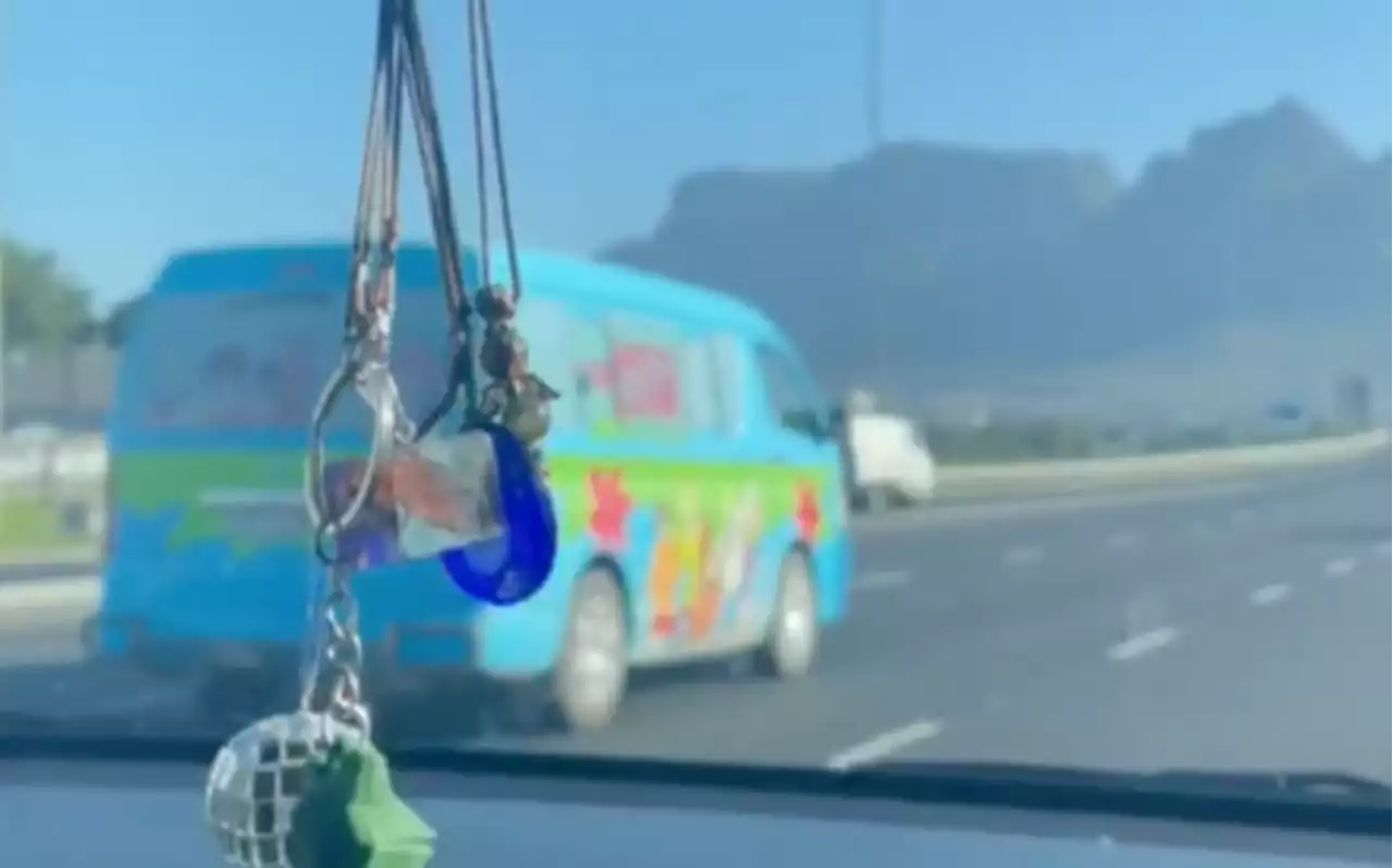 'Mystery Machine' from Scooby-Doo series spotted in Cape Town