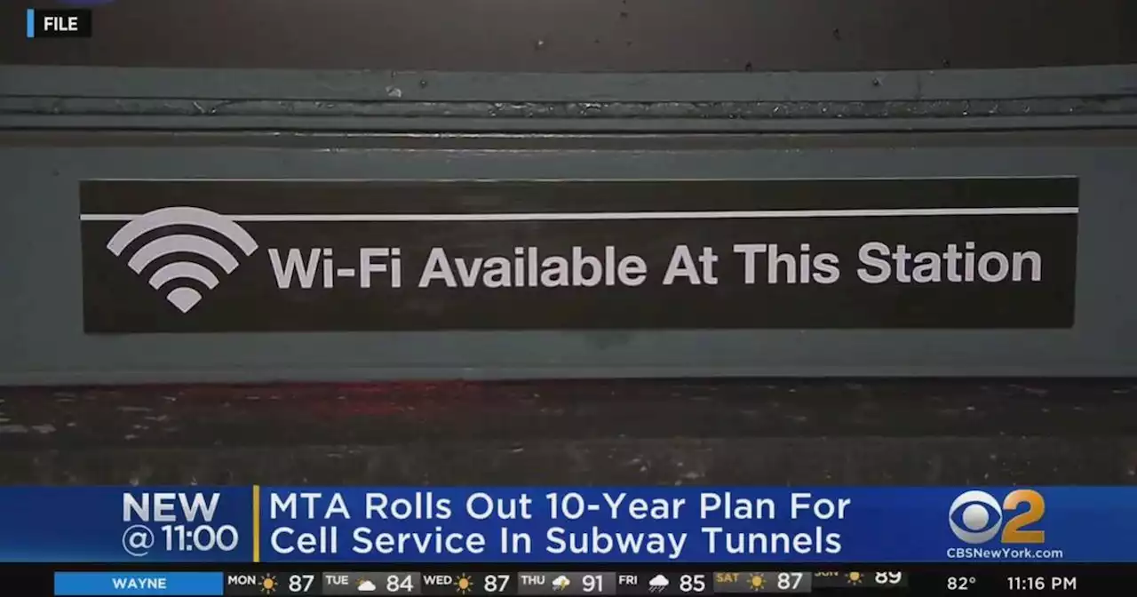 Cell service coming to all underground subway tunnels, MTA CEO tells CBS2