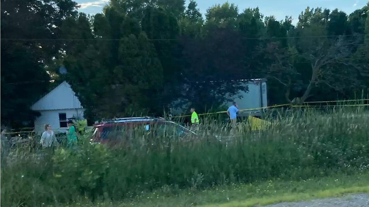 8-month-old boy killed when tractor-trailer crashes into home off interstate in Wisconsin