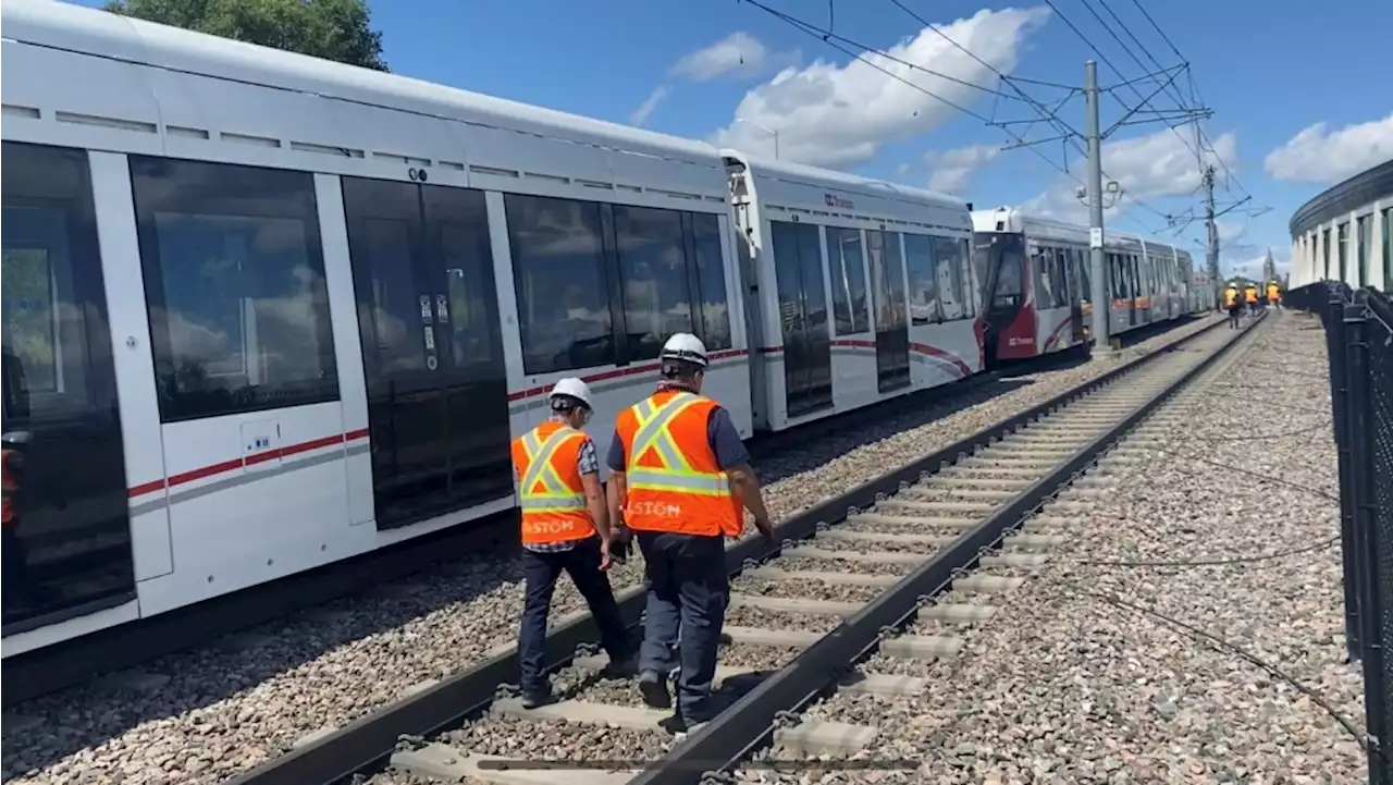 Officials give update on damaged Ottawa LRT system