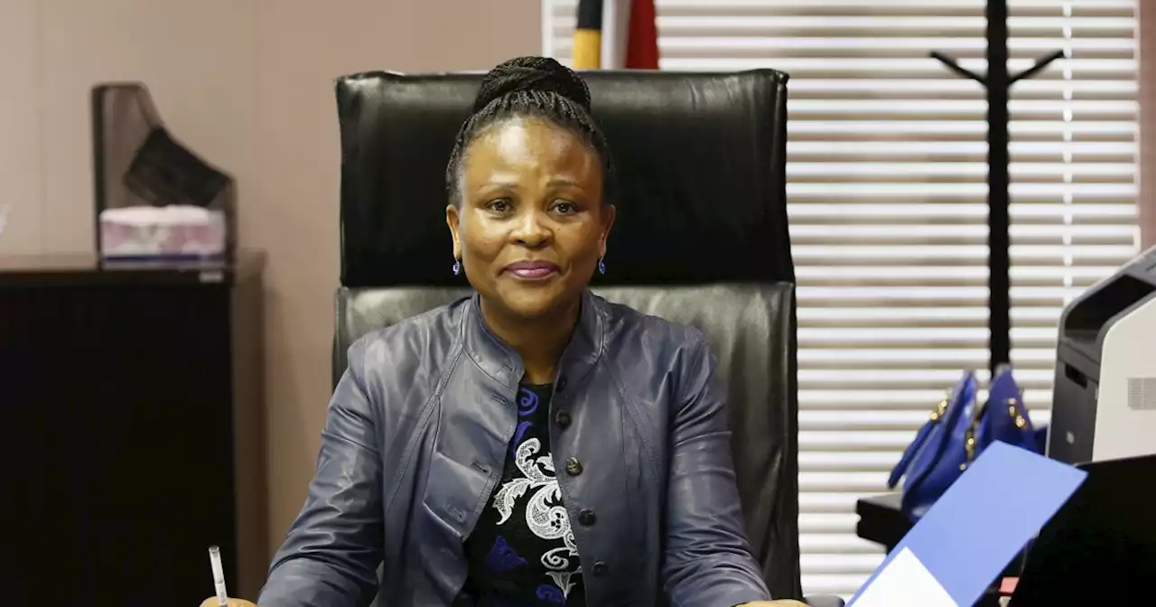 Mkhwebane claims suspension was retaliation for Phala Phala investigation