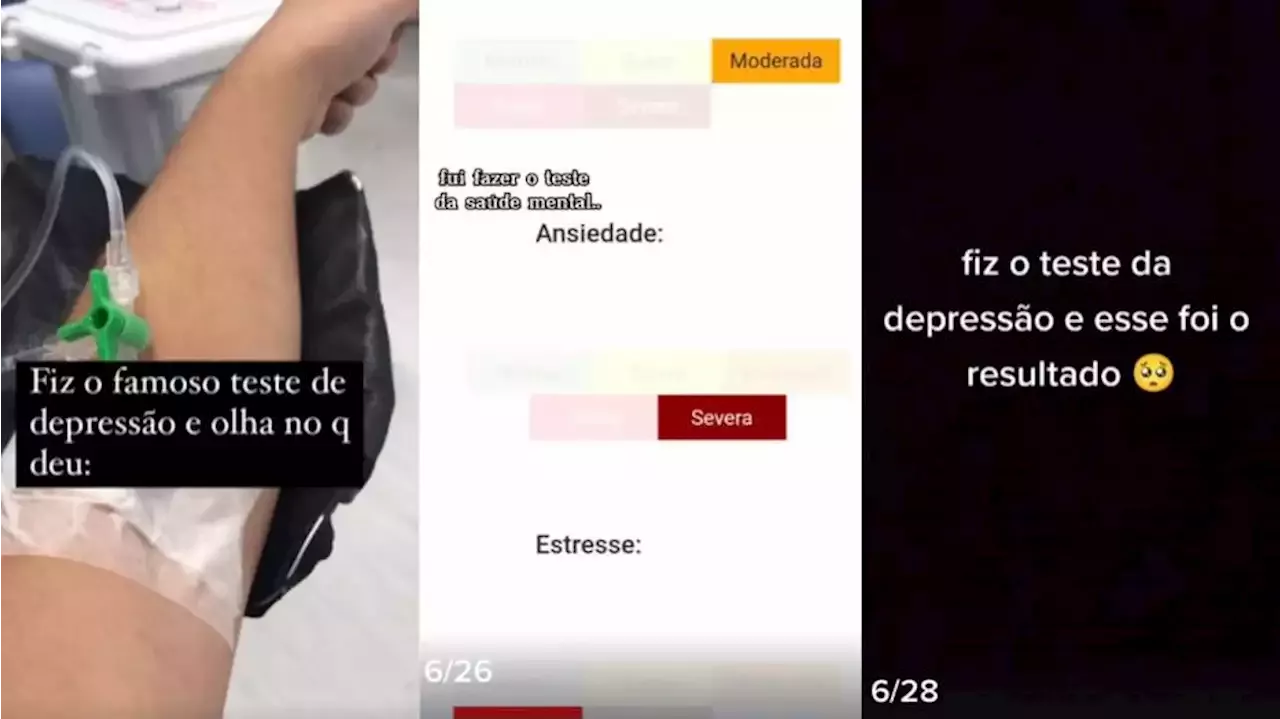 Tik Tok Testes De Saúde Mental Online Funcionam Entenda O Que Especialistas Falam Saúde 9808