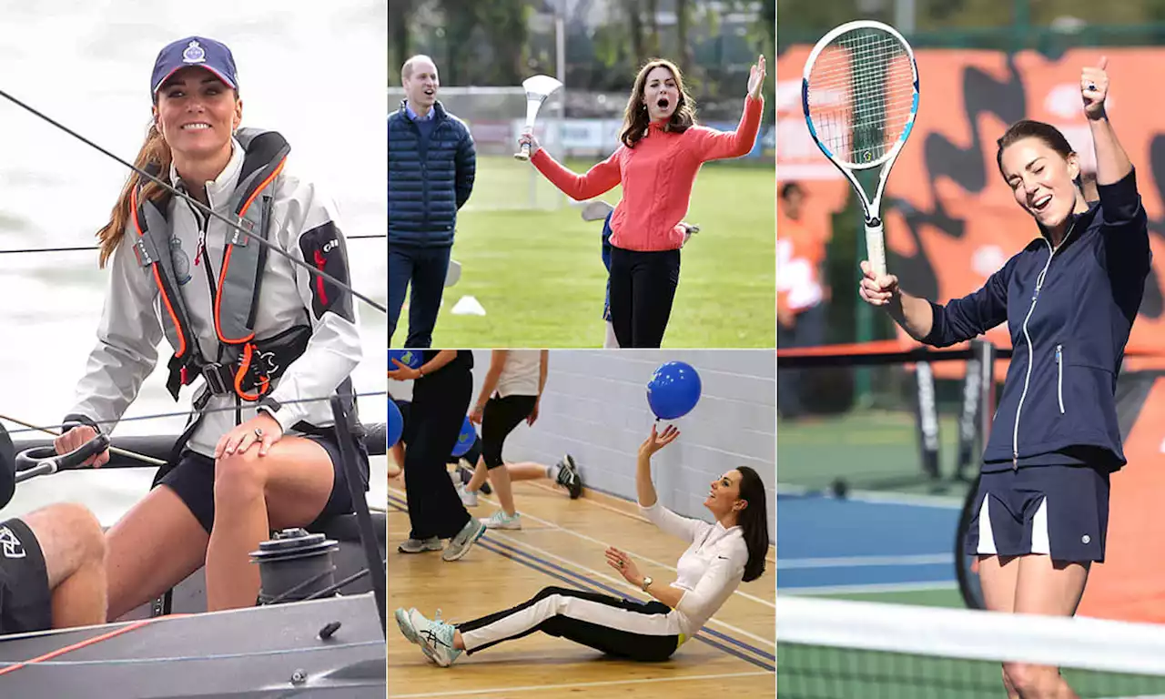 Kate Middleton is the sportiest royal - 17 photos to prove it