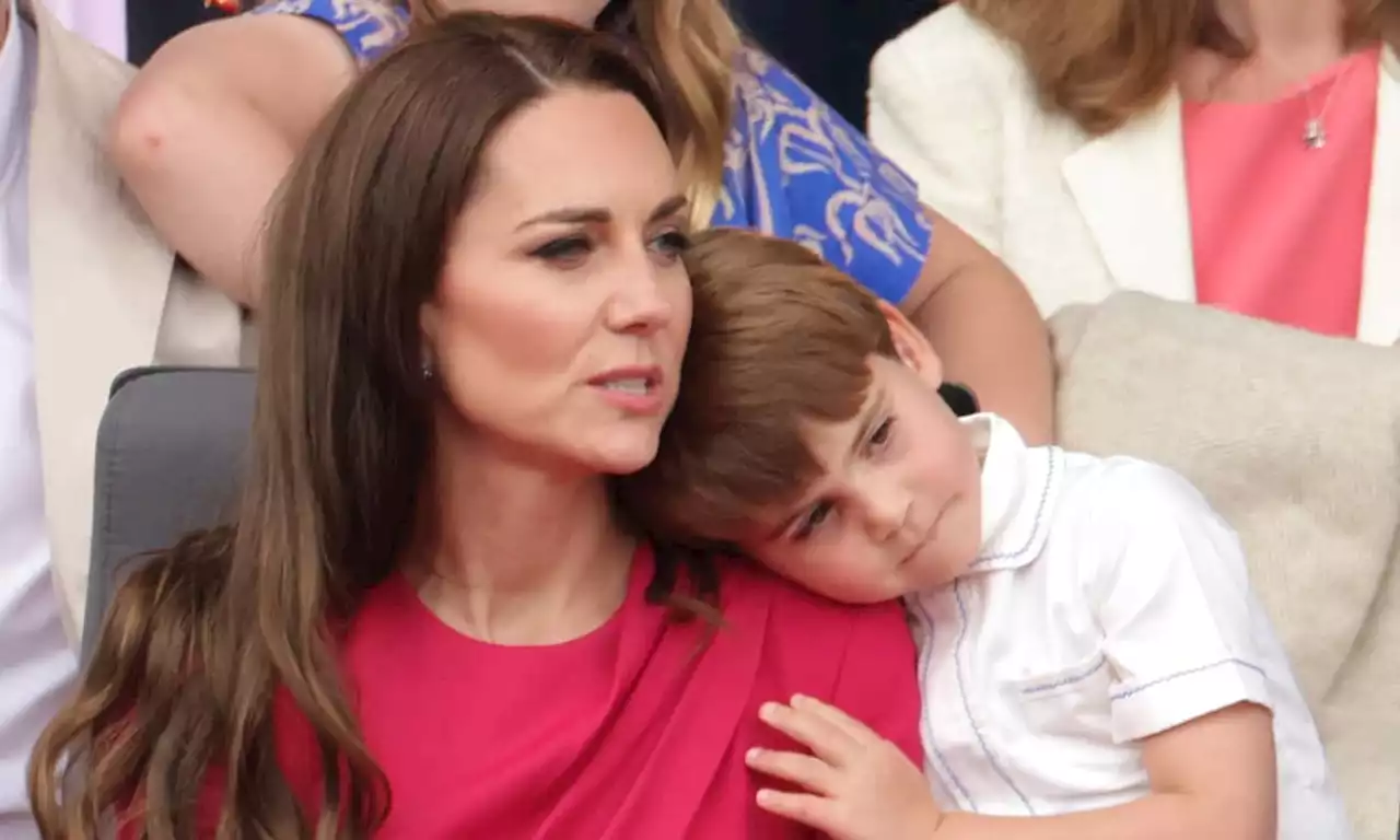 This clip of Duchess Kate giving Prince Louis a drink has seriously confused royal fans - watch