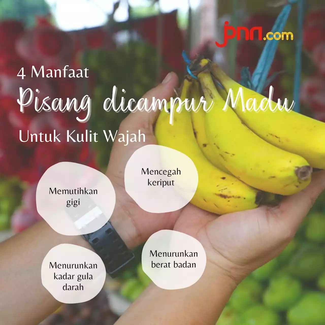 4 Manfaat Pisang Campur Madu, Bikin Kulit Wajah Makin Berseri