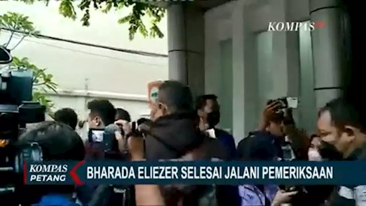 Bharada Eliezer Selesai Diperiksa Komnas HAM Sebagai Saksi Kunci Penembakan Brigadir Yoshua