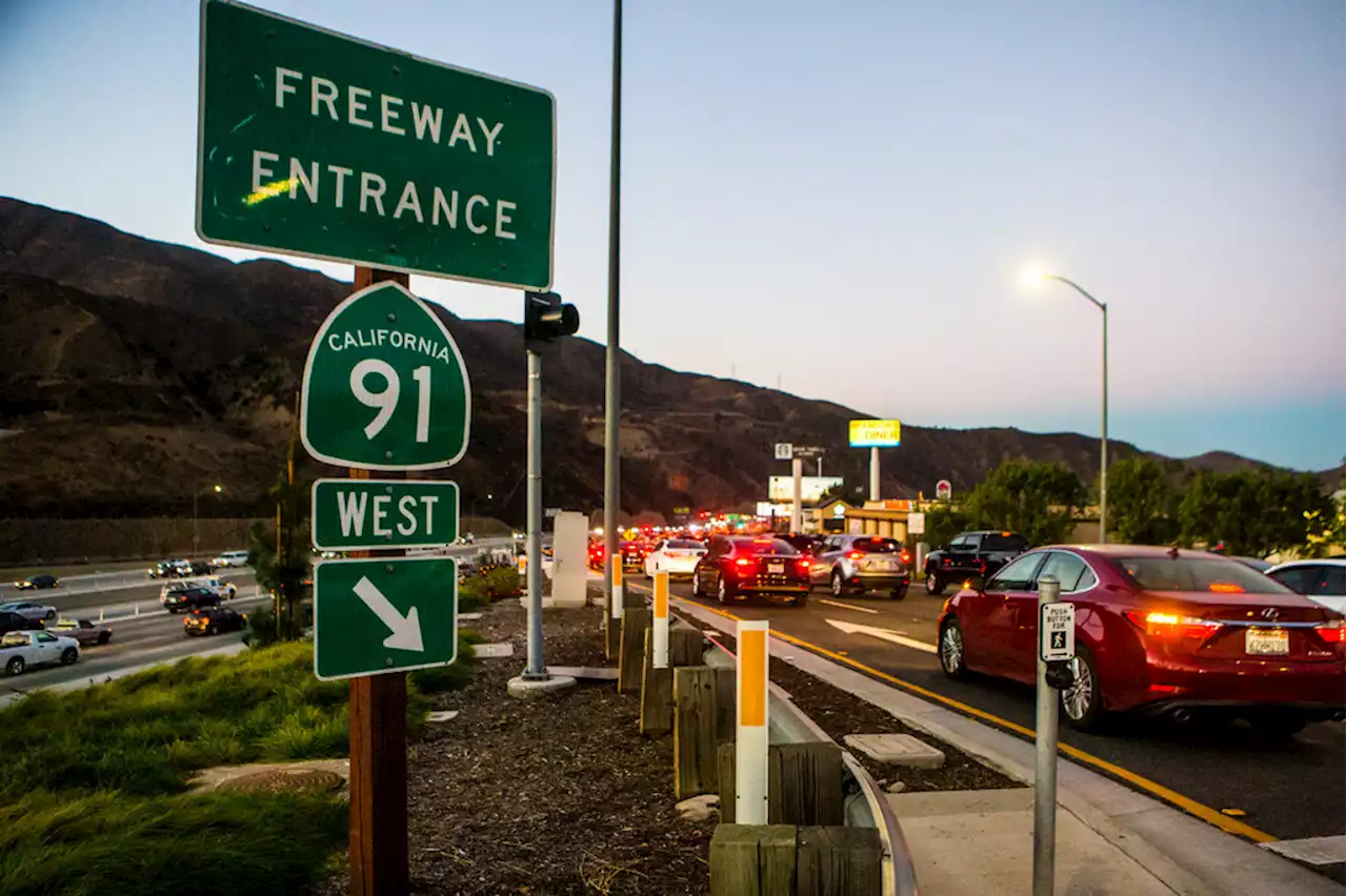 There’s a red light on the back side of metered freeway ramps, what’s it for?