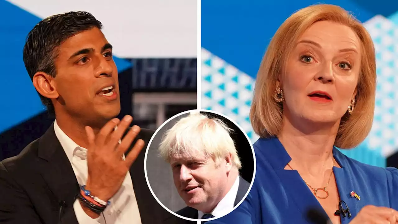 Clash of the Tories: Sunak and Truss spar over tax and Boris in brutal debate