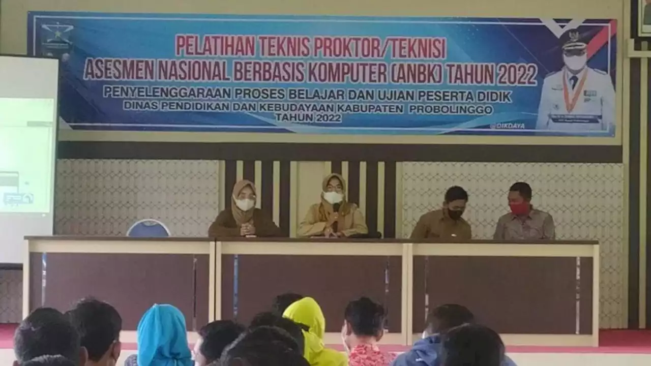 Disdikbud Kabupaten Probolinggo Gelar Pelatihan Proktor dan Teknisi ANBK Tahun 2022