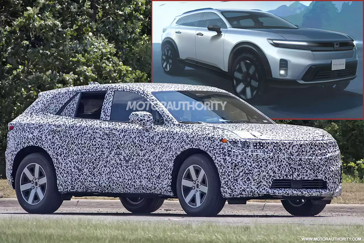 2024 Honda Prologue spy shots: Electric SUV based on GM Ultium platform spotted