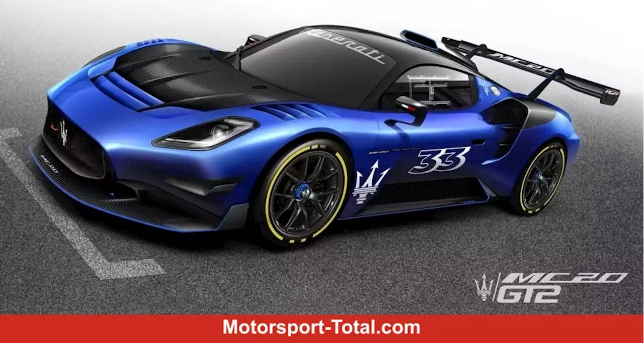 Nachfolger des legendären MC12: Maserati MC20 GT2 debütiert 2023