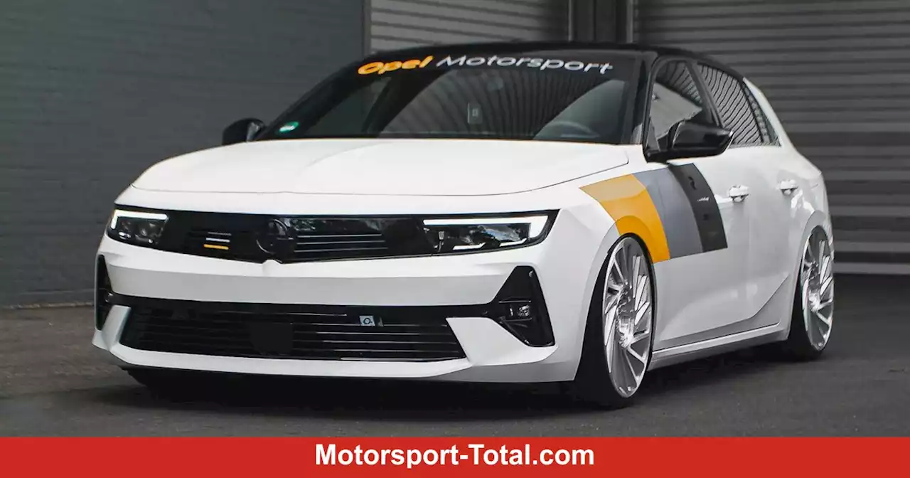 Opel Astra (2022) wird durch XS-Design zum Manta 400-Showcar