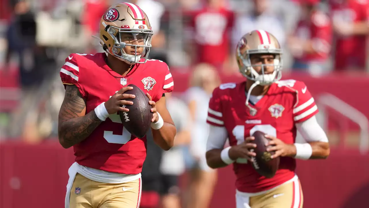 Trey Lance Over Jimmy Garoppolo ‘Christmas Gift' to 49ers Rivals, Per NFL Coach