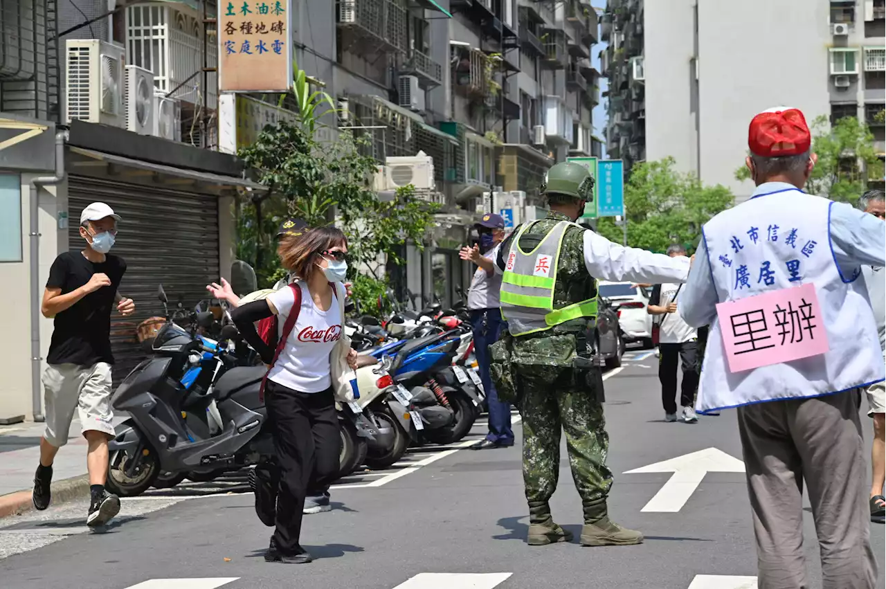 Taiwan conducts air raid drills amid China tension, potential Pelosi visit