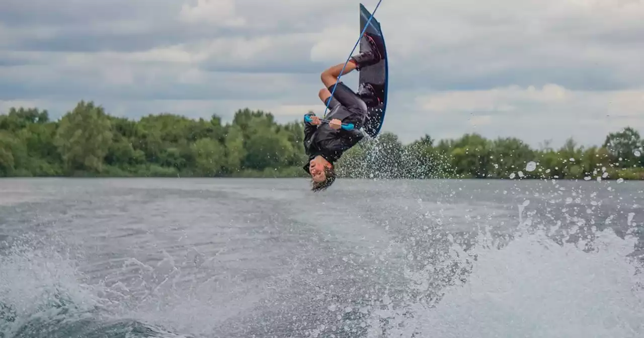 Father and son Northants duo at the Waterski & Wakeboard World Championships