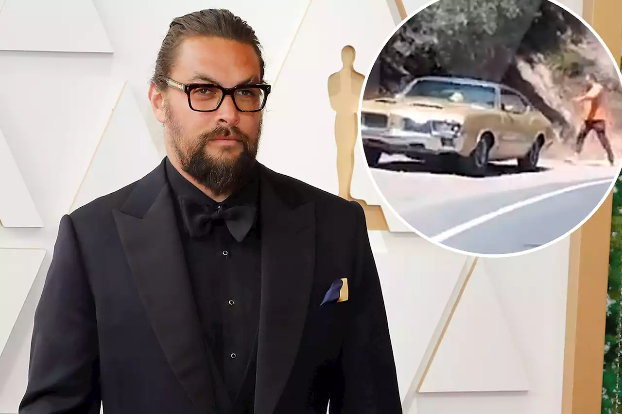 Jason Momoa involved in head-on crash with motorcyclist