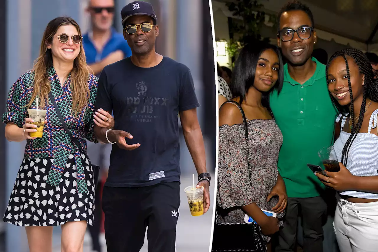 Lake Bell spends time with Chris Rock’s daughters after MSG show