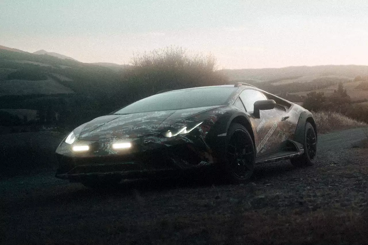 Lamborghini previews incoming Huracan Sterrato