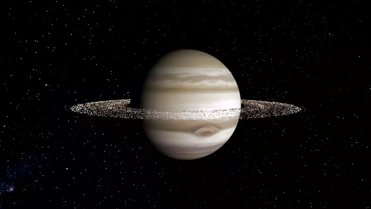 Jupiter formed dinky little rings, and there's a convincing explanation why