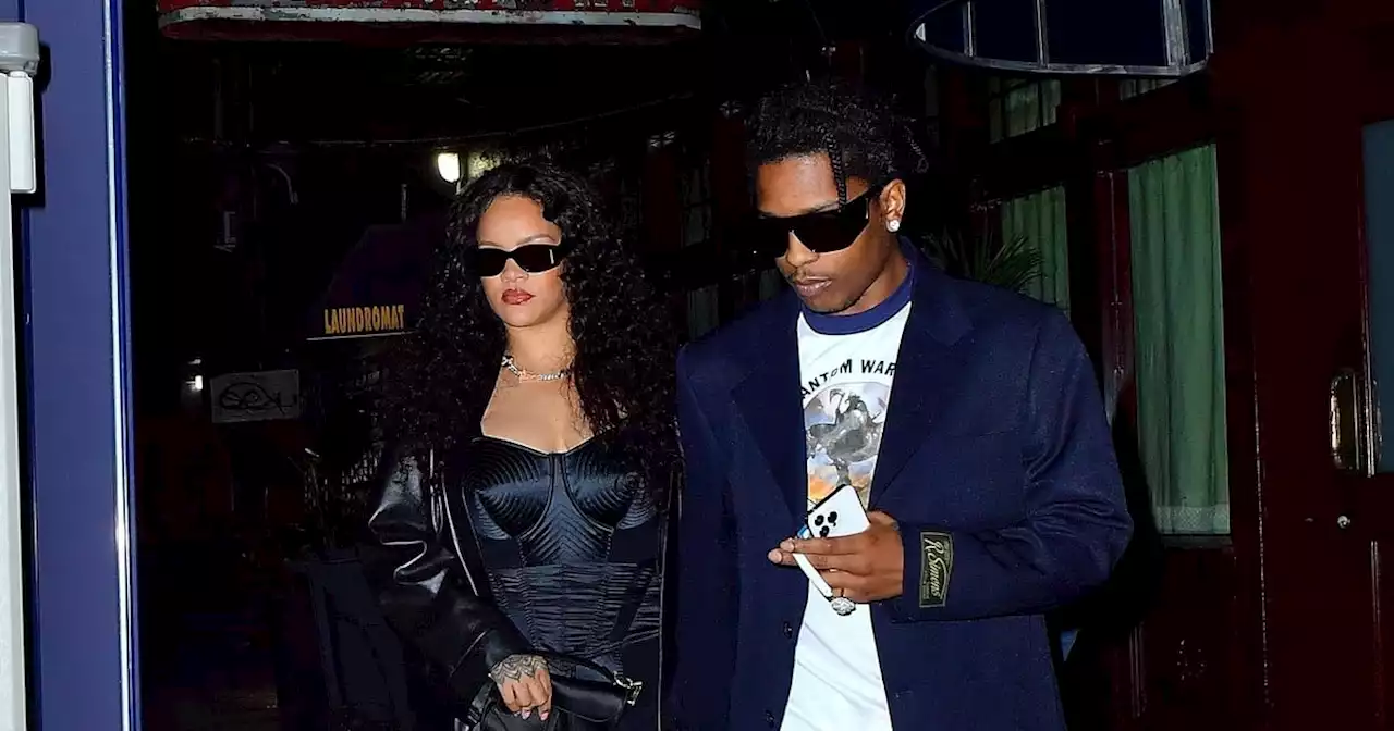 Rihanna Wears a Cone-Bra Corset for Date Night With A$AP Rocky