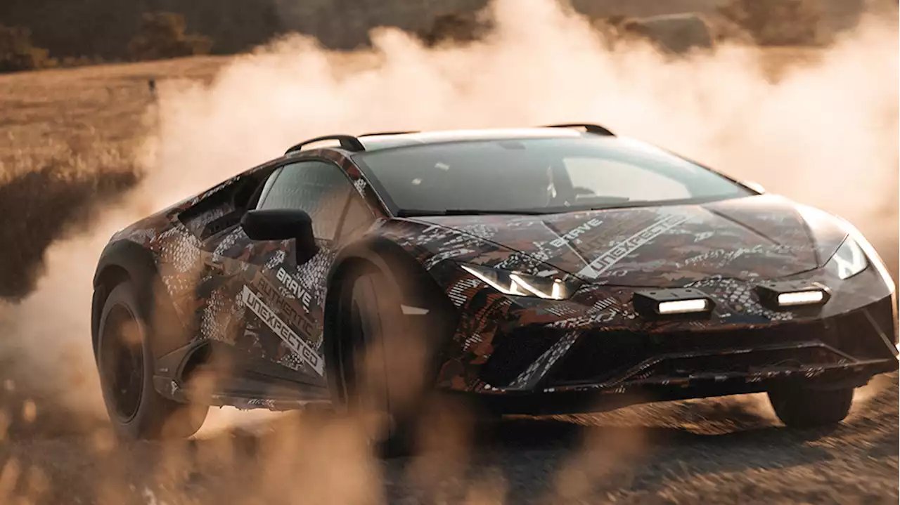 Meet Lamborghini’s First Off-Road Supercar, the Huracán Sterrato